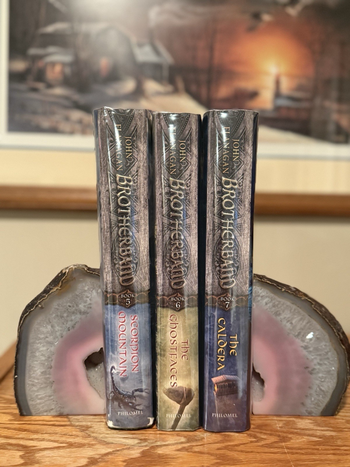 Brotherband Chronicles, Books 5,6,7 by John Flanagan First Edition 1st Print HC