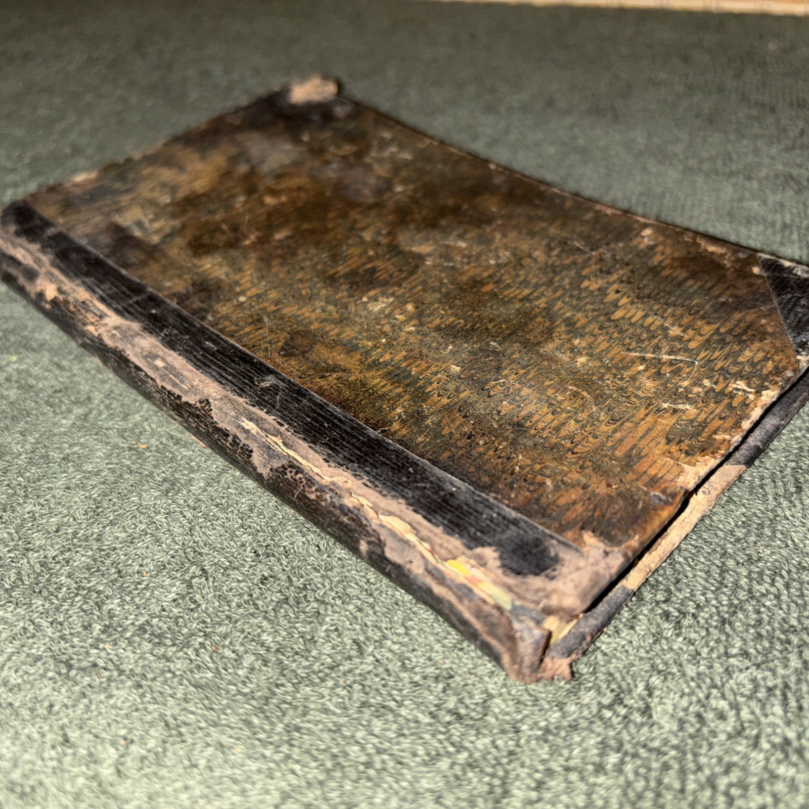 Antique 1818 Book: Liturgie oder Kirchen-Agende ~6.6″ x ~4.25″ x ~0.5″ in German