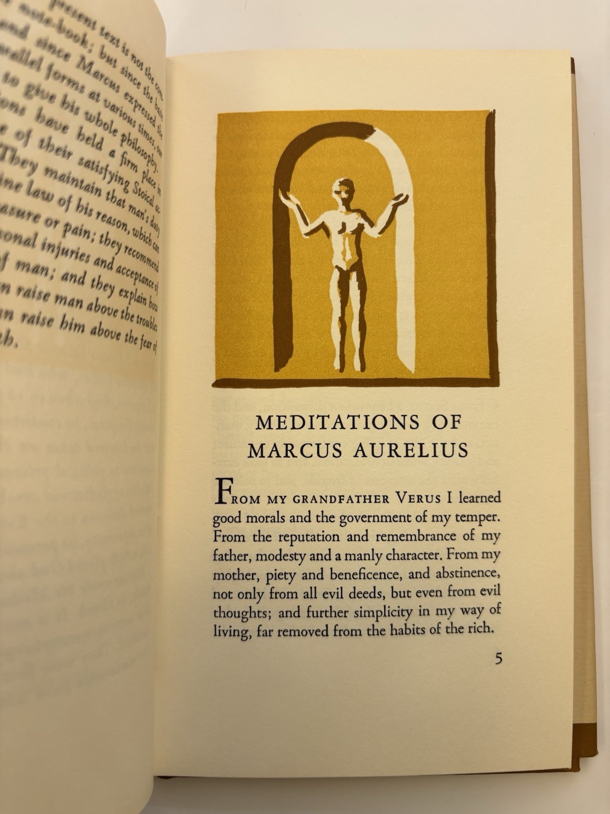 Meditations Of Marcus Aurelius – Peter Pauper Press HCDJ 1957