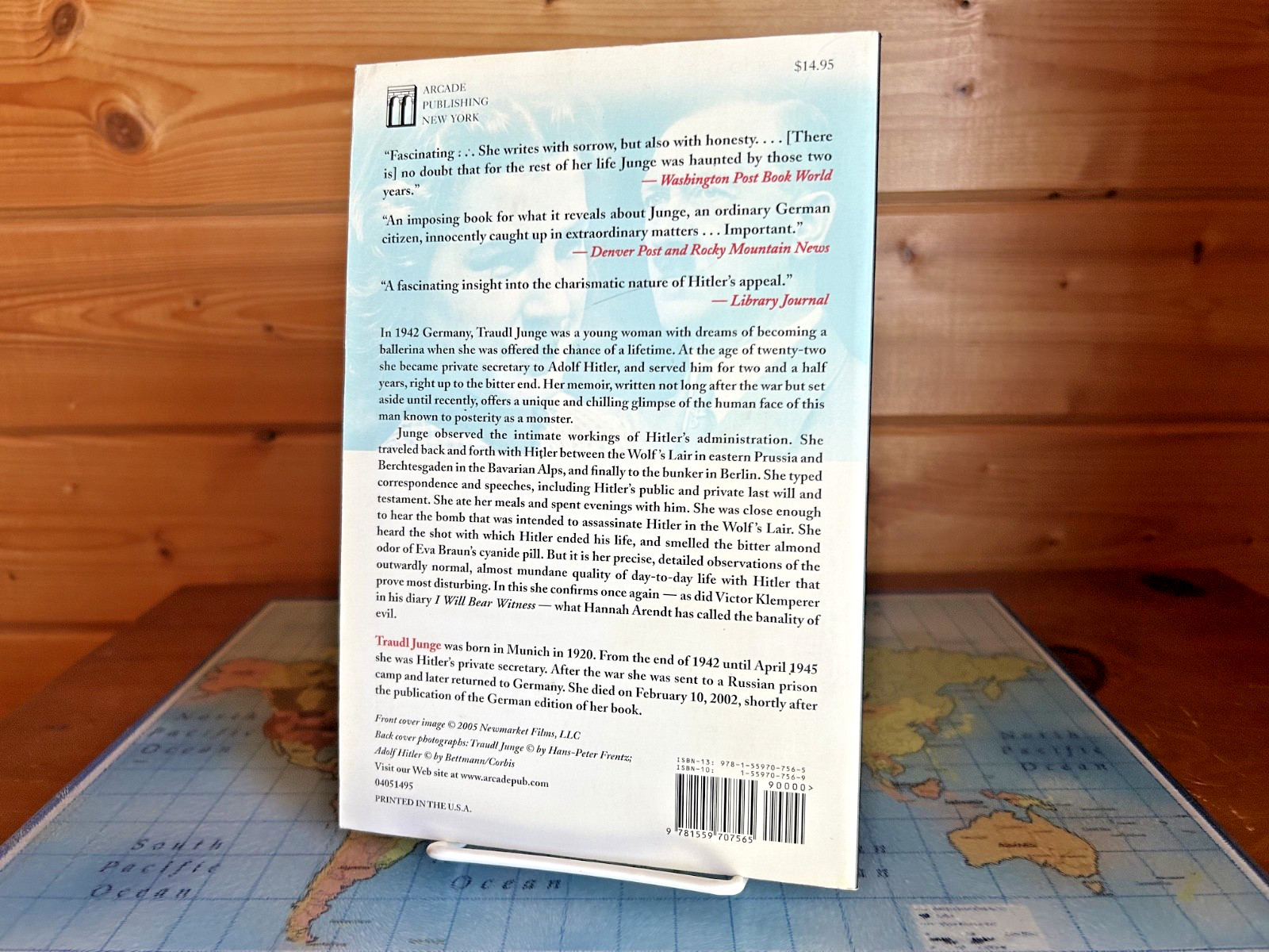 Until the Final Hour: Hitler’s Last Secretary by Traudl Junge Paperback