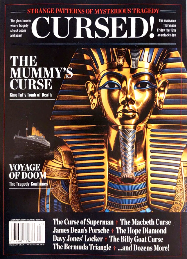 CURSED! THE MUMMY’S CURSE BOOKAZINE | VOYAGE OF DOOM | A360MEDIA