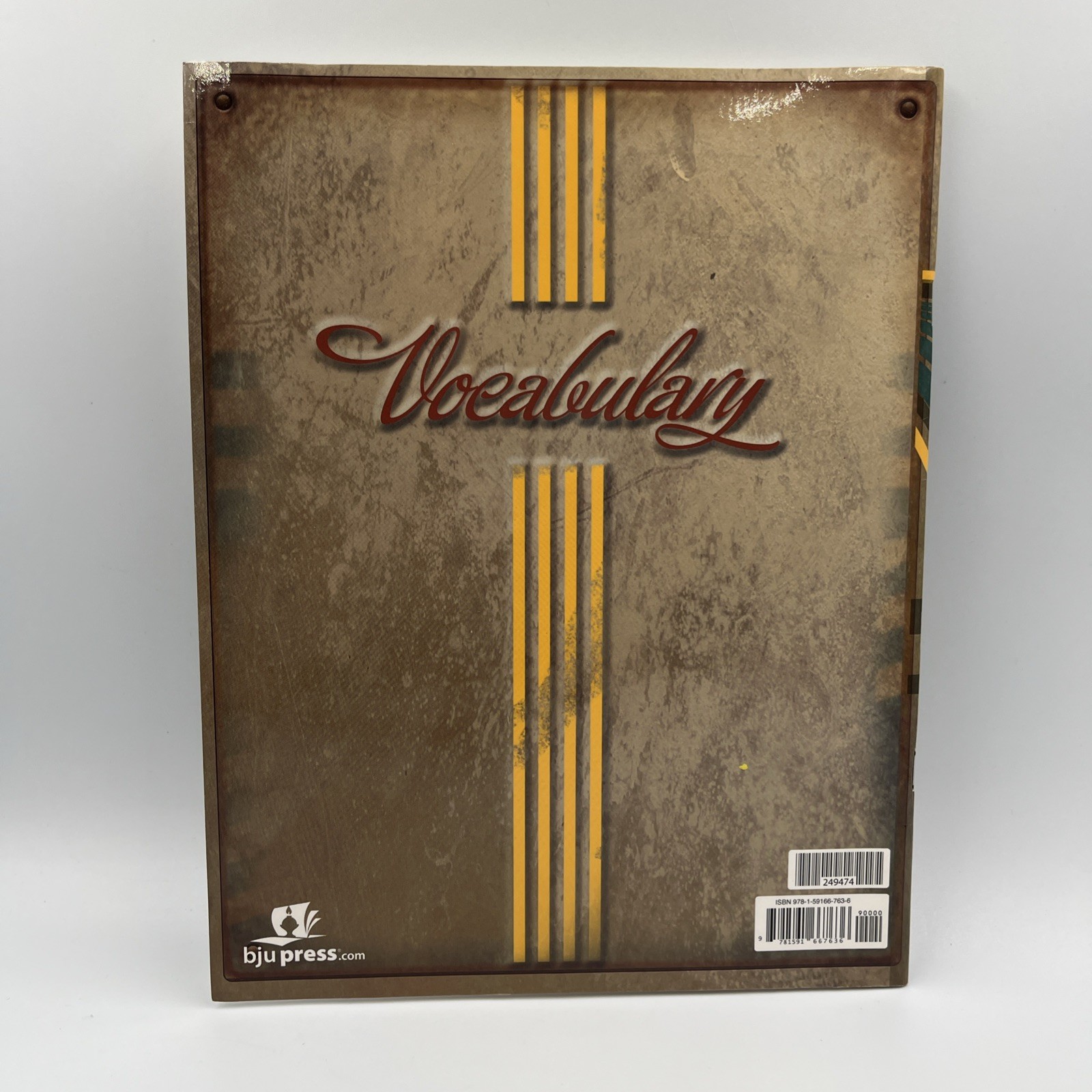 NEW BJU PRESS, VOCABULARY LEVEL A, STUDENT EDITION