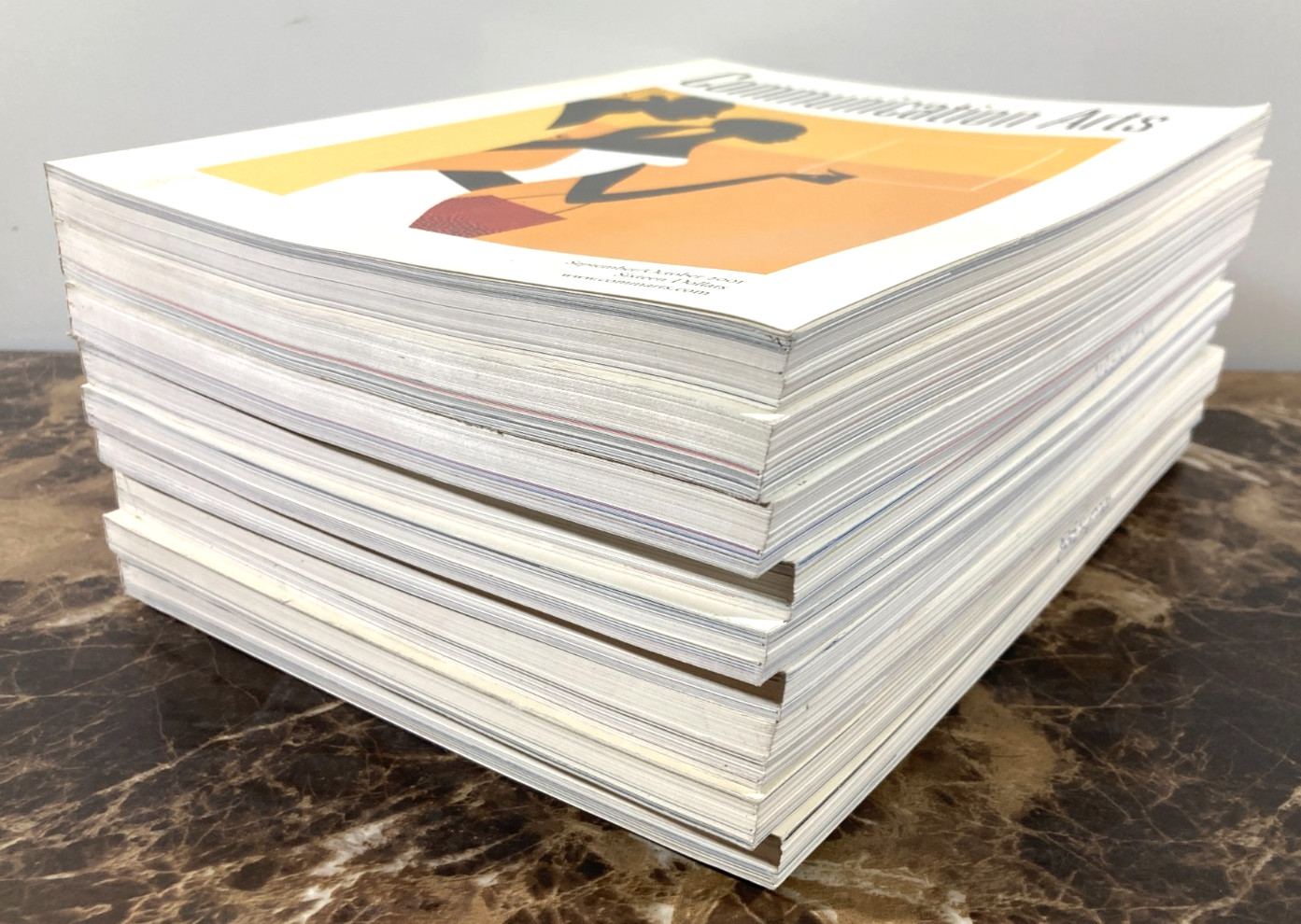 Lot of 9 Communication Arts Magazine Annuals 2000 2001 Advertising Illustration
