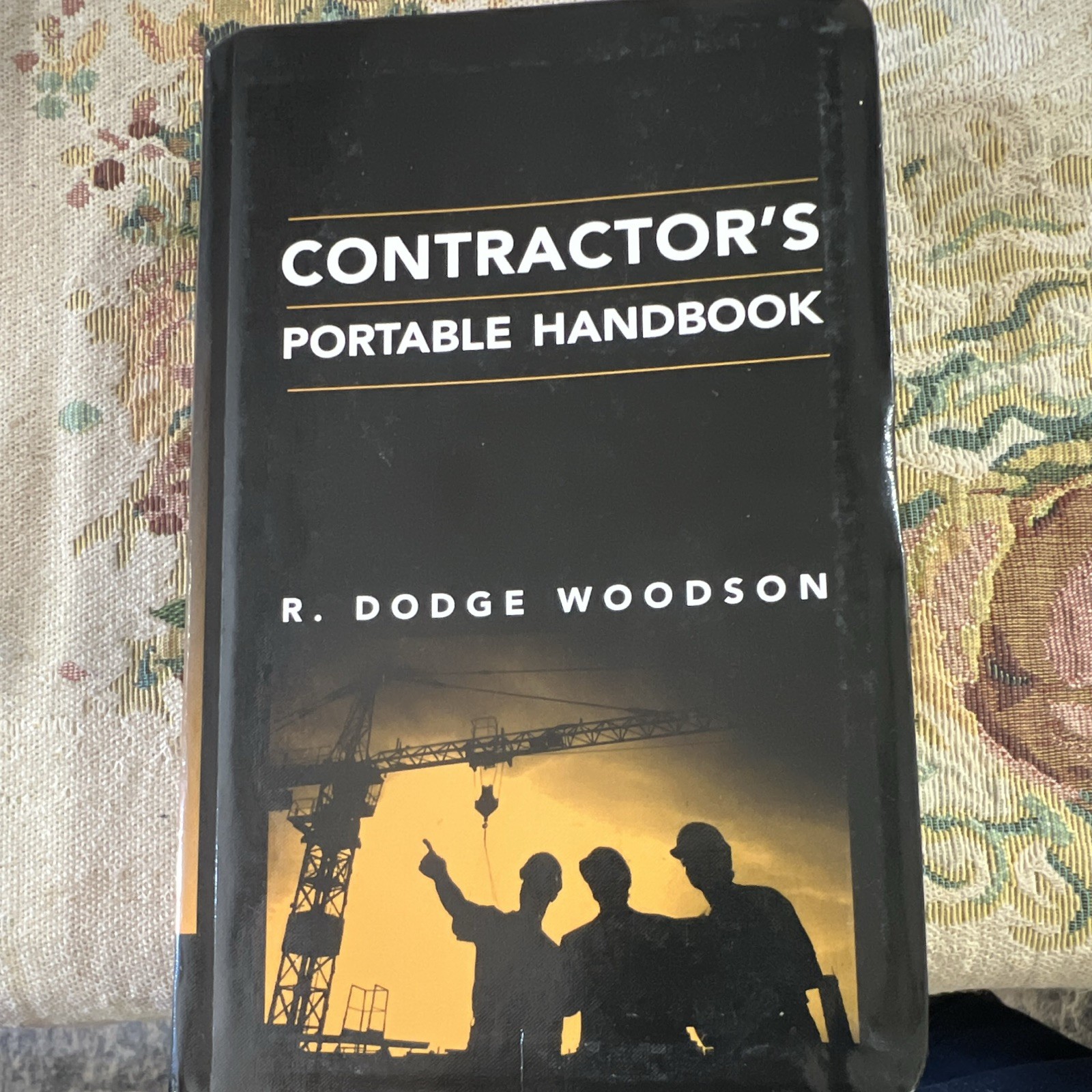 Contractors Portable Handbook R Dodge Woodson 1998 Paperback Construction Book