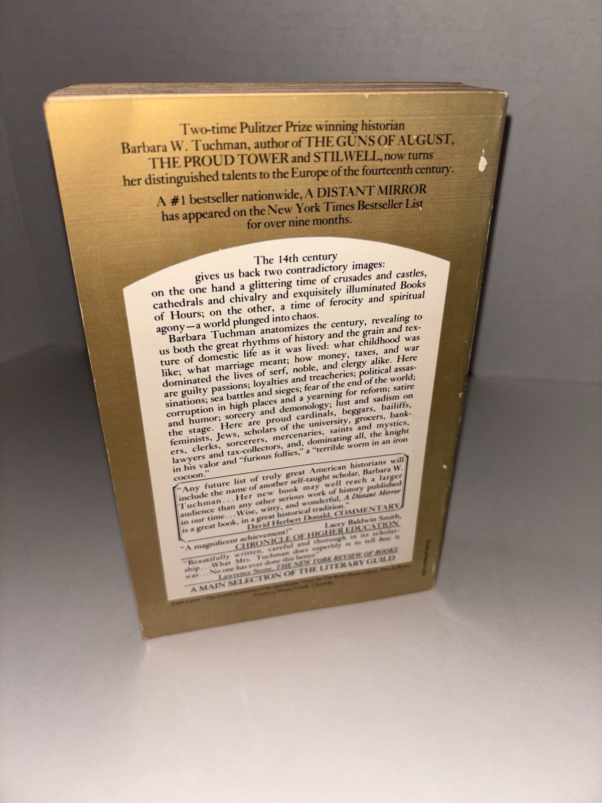 A Distant Mirror : The Calamitous 14th Century by Barbara W. Tuchman 1978 First