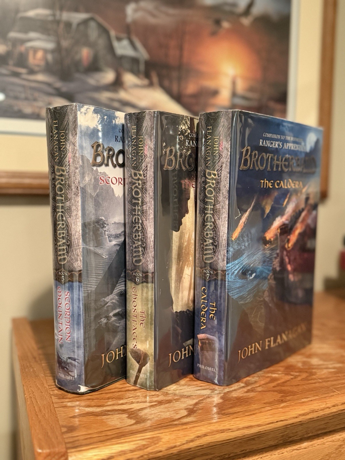 Brotherband Chronicles, Books 5,6,7 by John Flanagan First Edition 1st Print HC