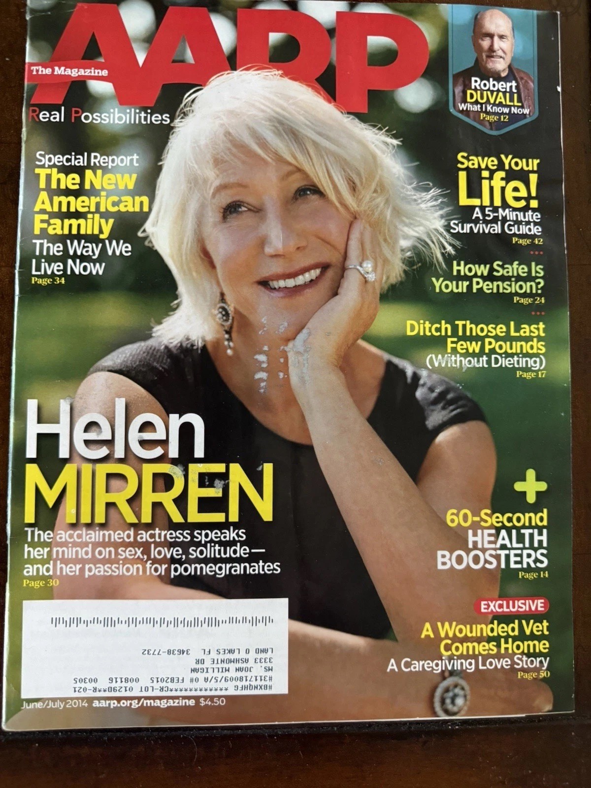 People Magazine Helen Mirren