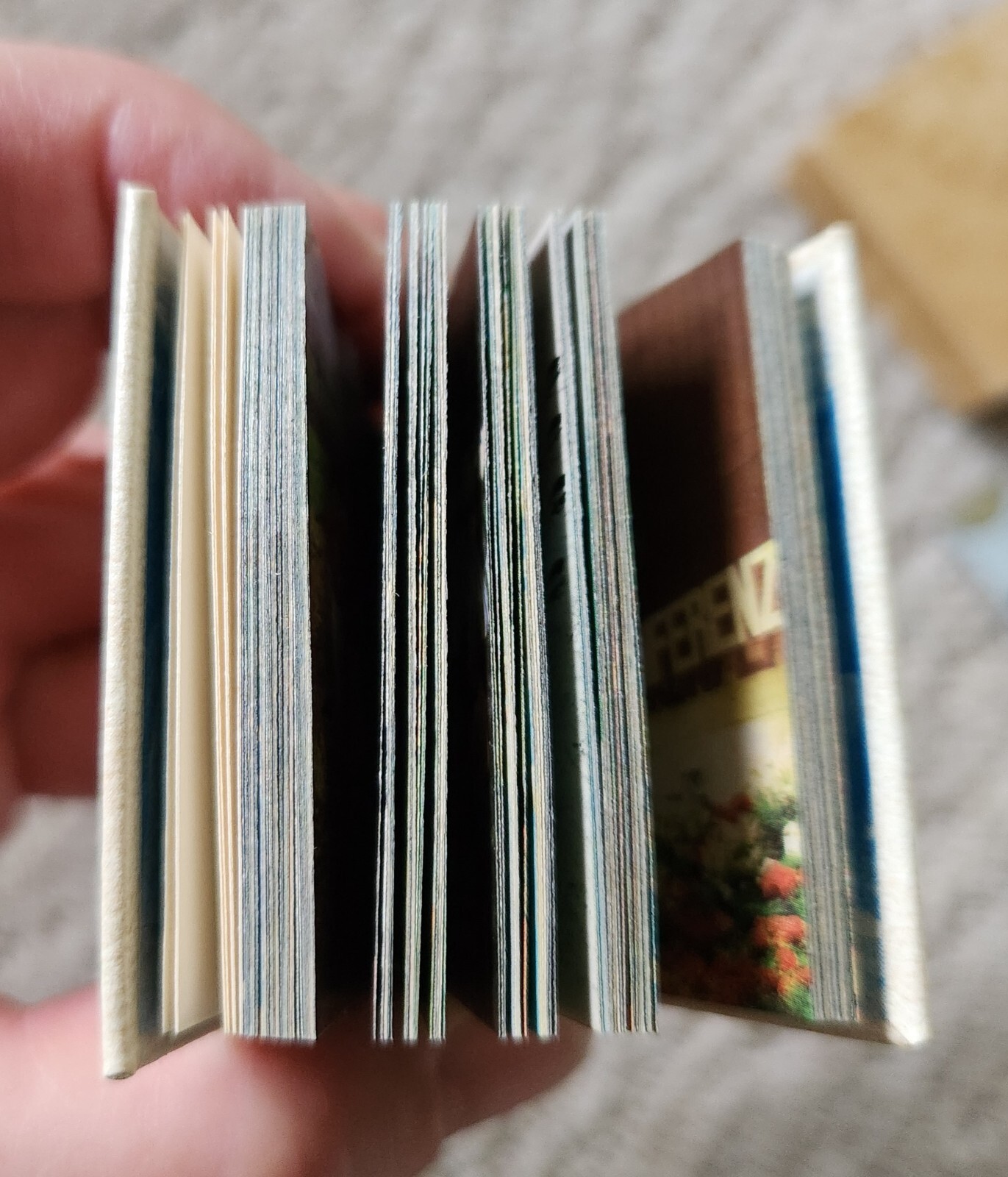 (2) VINTAGE 1970s 2.5” Mini Book of Sports in the GDR German Democratic Republic