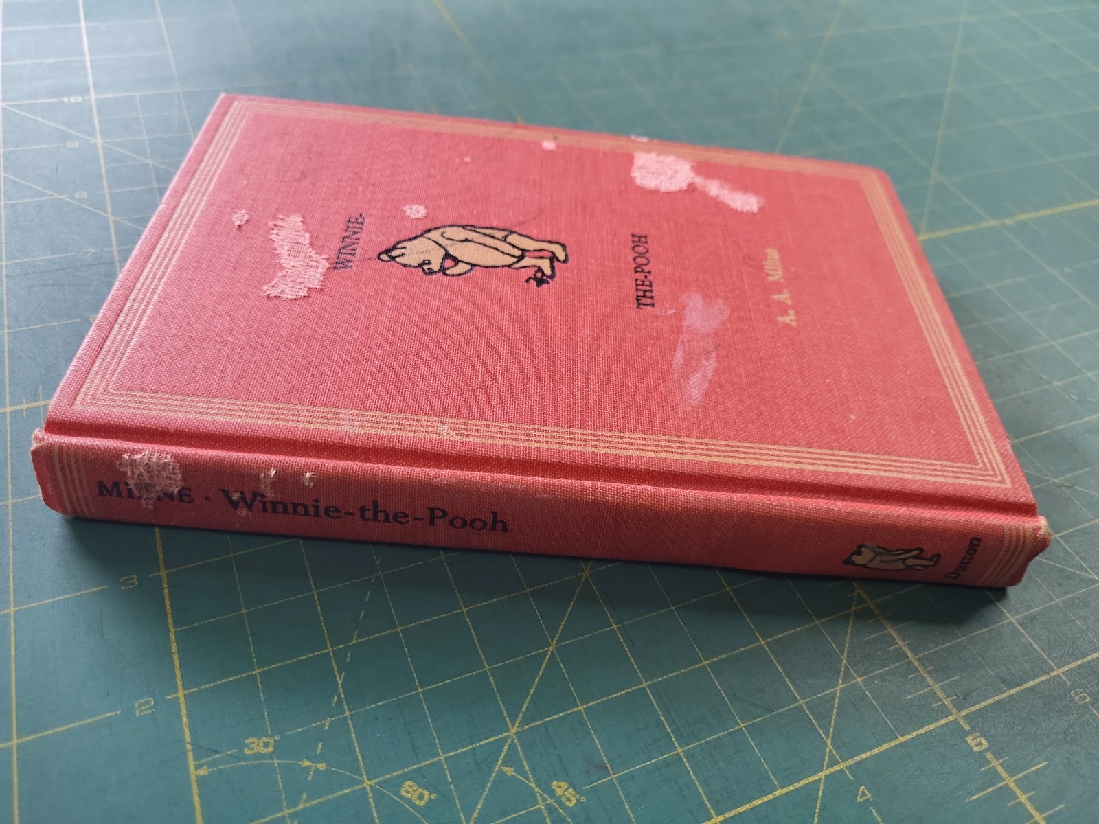 Winnie-the-Pooh by A.A. Milne 1961 E.P. Dutton Vintage Red Hardcover Illustrated