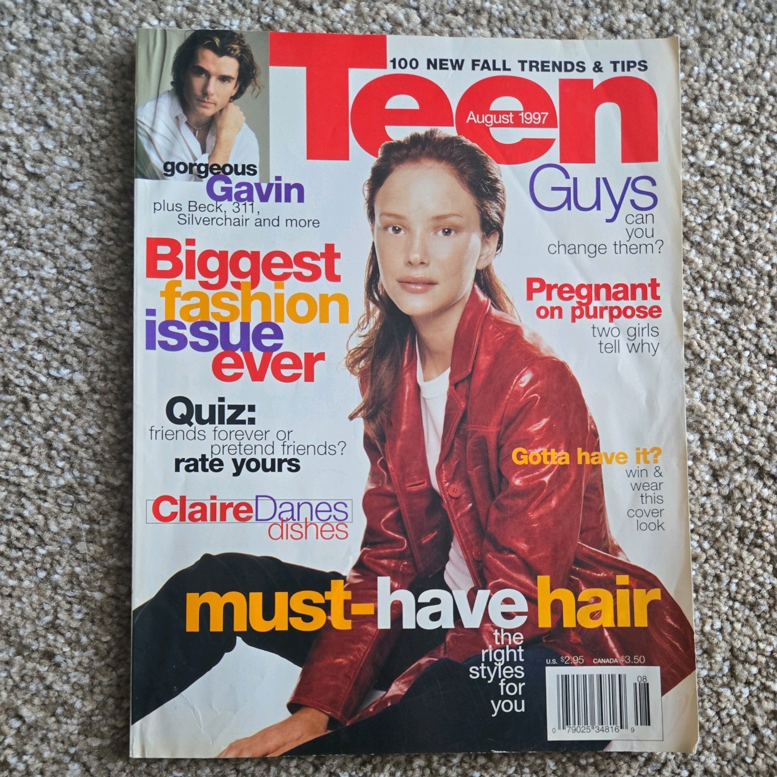 VINTAGE ‘TEEN MAGAZINE 1997 LOT OF 7 TEEN -BEAUTY- FASHION CELEBRITY-LIFESTYLE