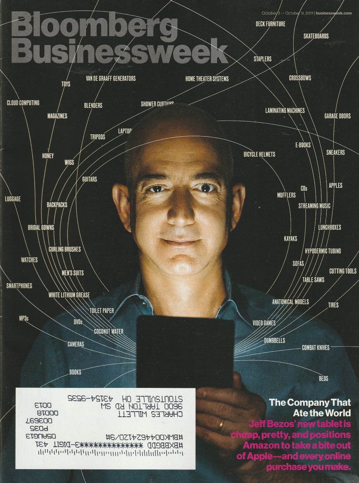 Bloomberg Businessweek Magazine October 3-9, 2011 Jeff Bezos – The Omnivore