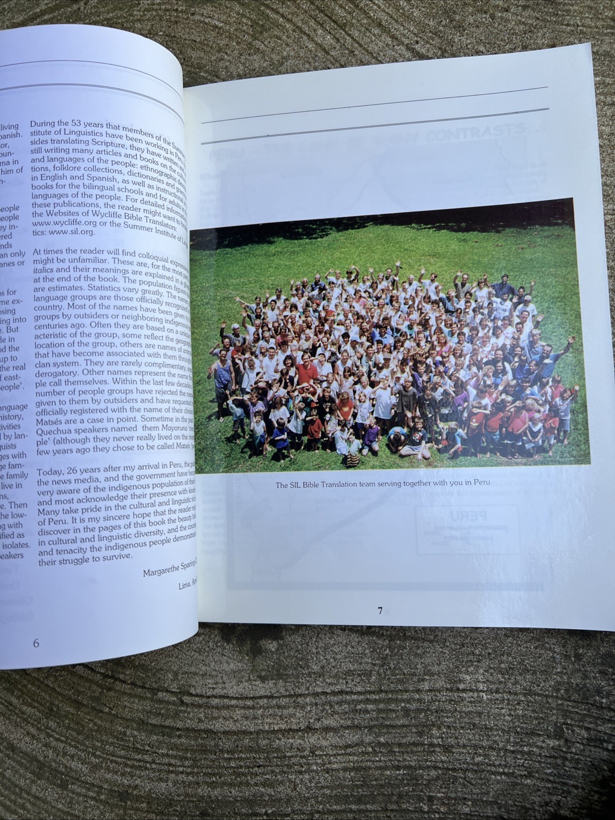 People of Peru: The Summer Institute of Linguistics 1999 Book First Edition