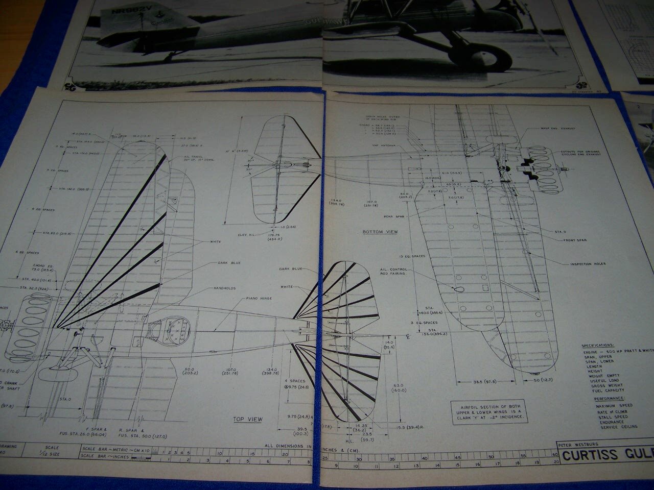 AD/A-1 SKYRADER SERIES & CURTISS GULFHAWK IA..HISTORY/PHOTOS/DRAWING (161AA)