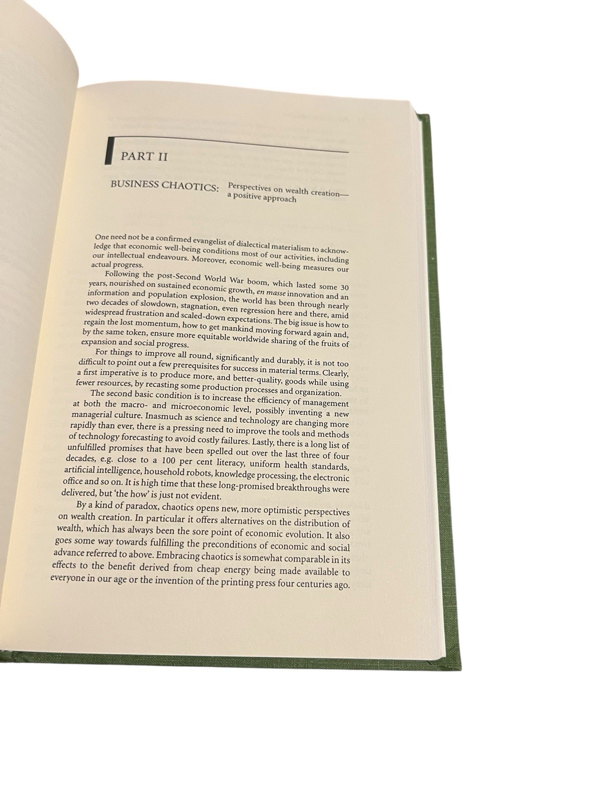 Praeger Studies on the 21st Century Ser.: Chaotics : An Agenda for Business 1997
