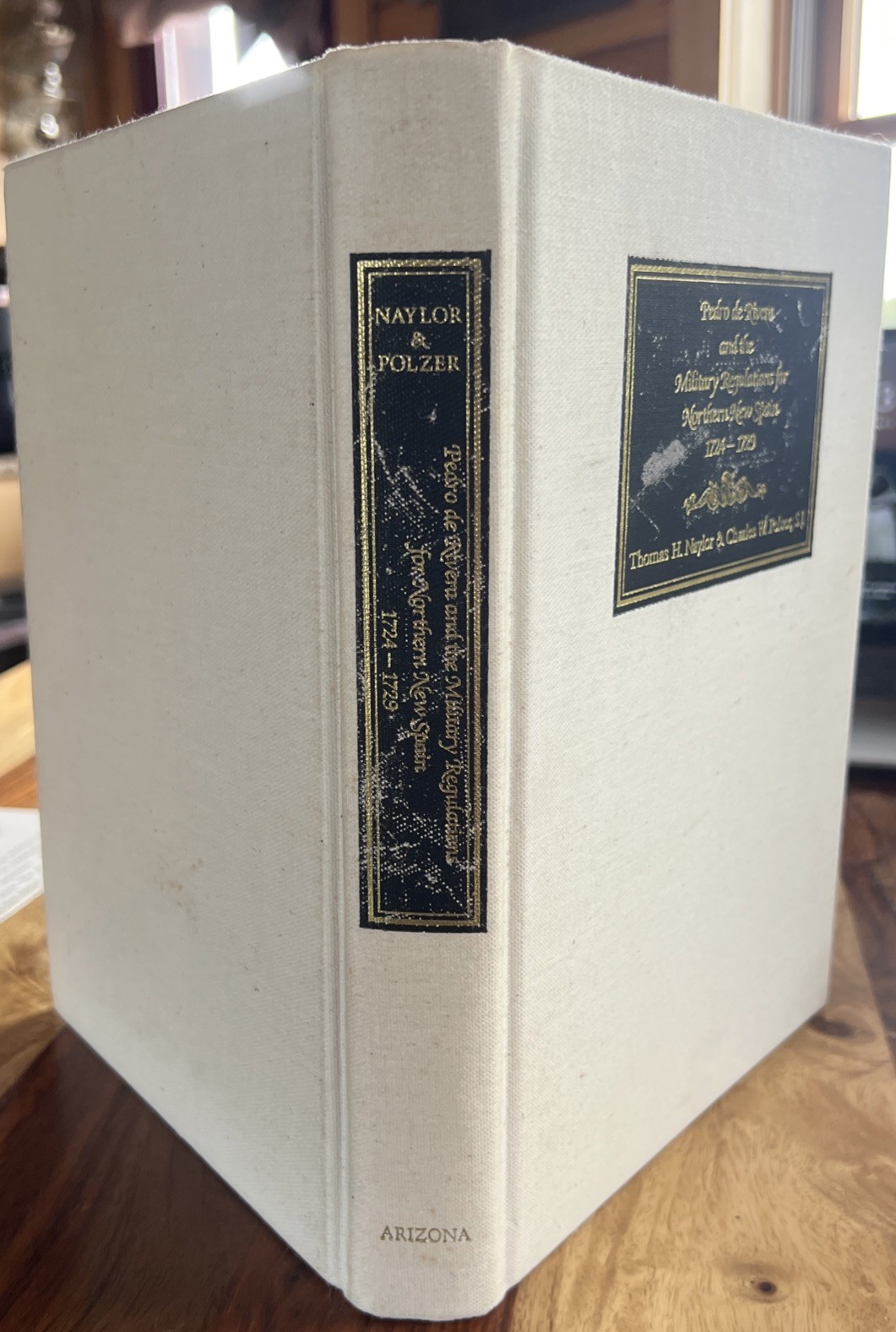 Pedro de Rivera/Military Regulations for Northern New Spain 1988 HC + Press Rele