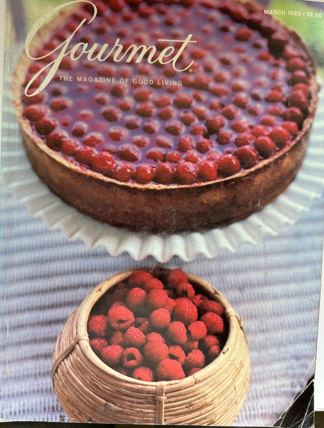 Gourmet March 1985 Jacques Pépin The Midwest Madame de Sévigné
