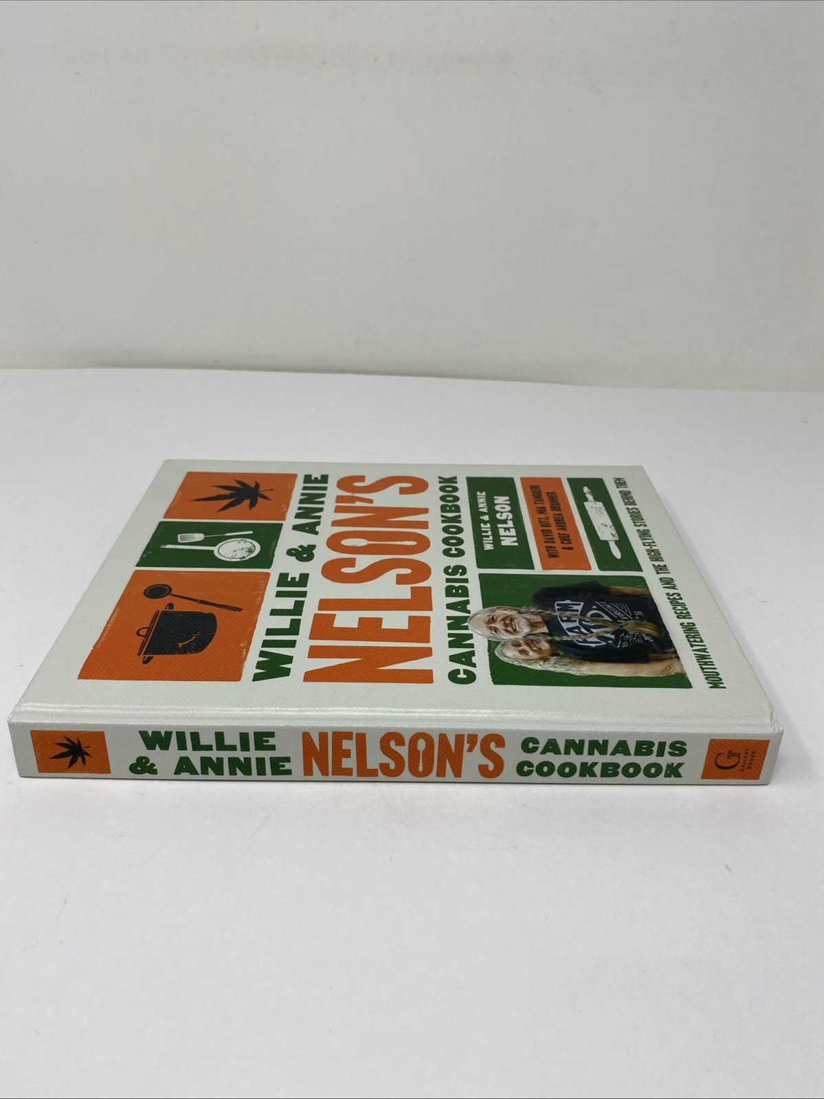 Willie Annie Nelson Cannabis Cookbook Hardcover 2024 Clean Pages