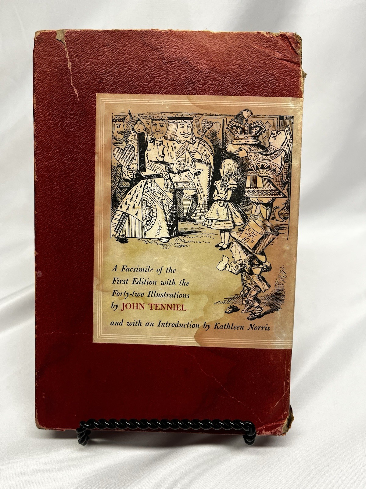 Lewis Carroll Alice’s Adventures Facsimile Hardcover Tenniel Doubleday 1942 DJ