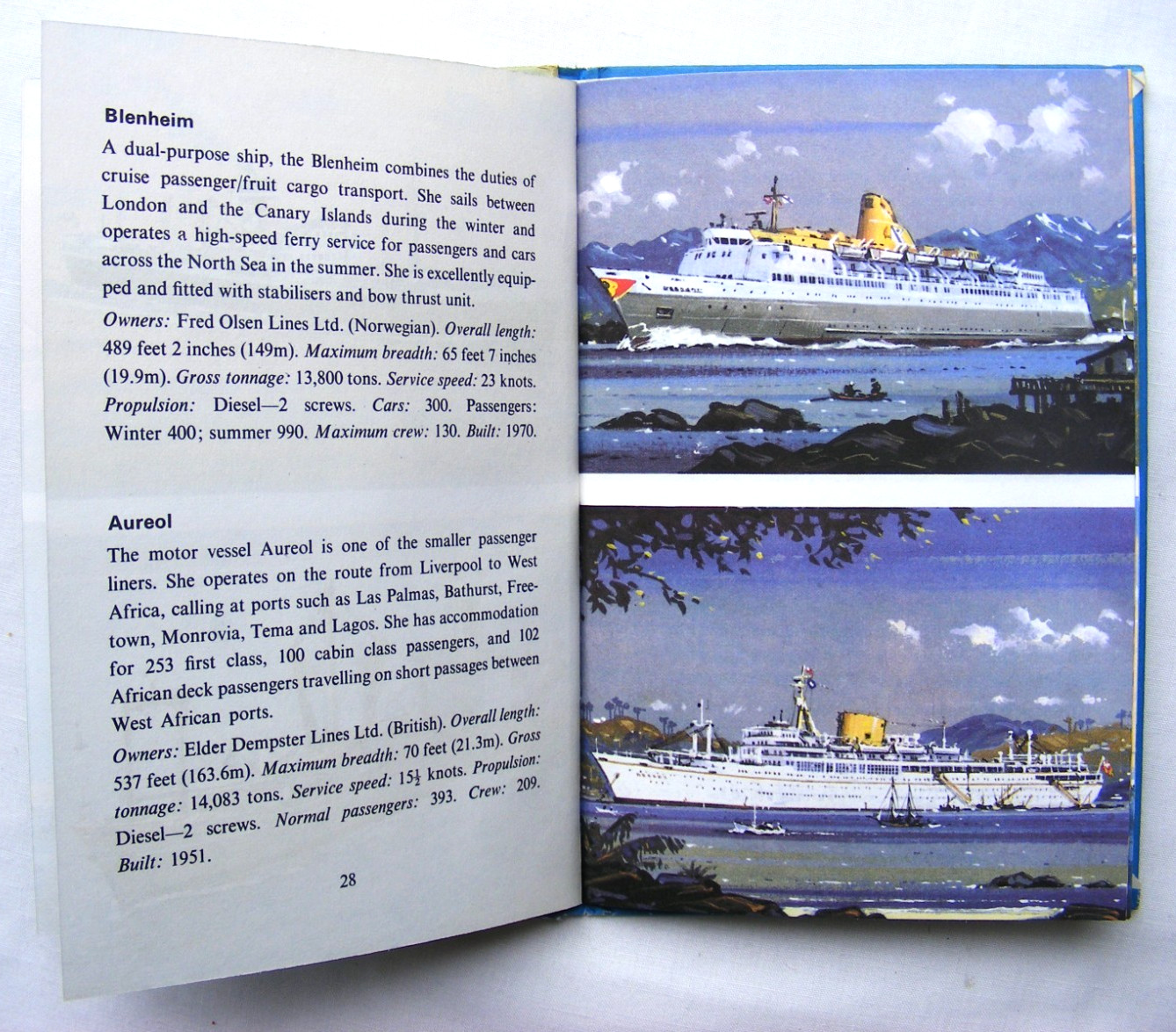 Ladybird Book – Merchant Ships – Recognition 584 -1st Edition- VGC +FREE COVER+