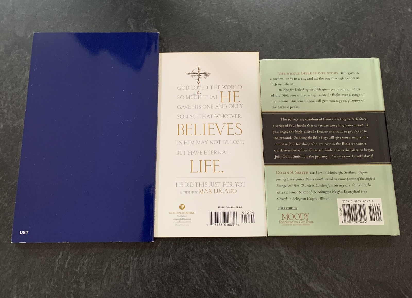 LOT 3**POWER FOR LIVING*HE DID THIS FOR YOU*UNLOCKING THE BIBLE**SPIRITUAL BOOKS