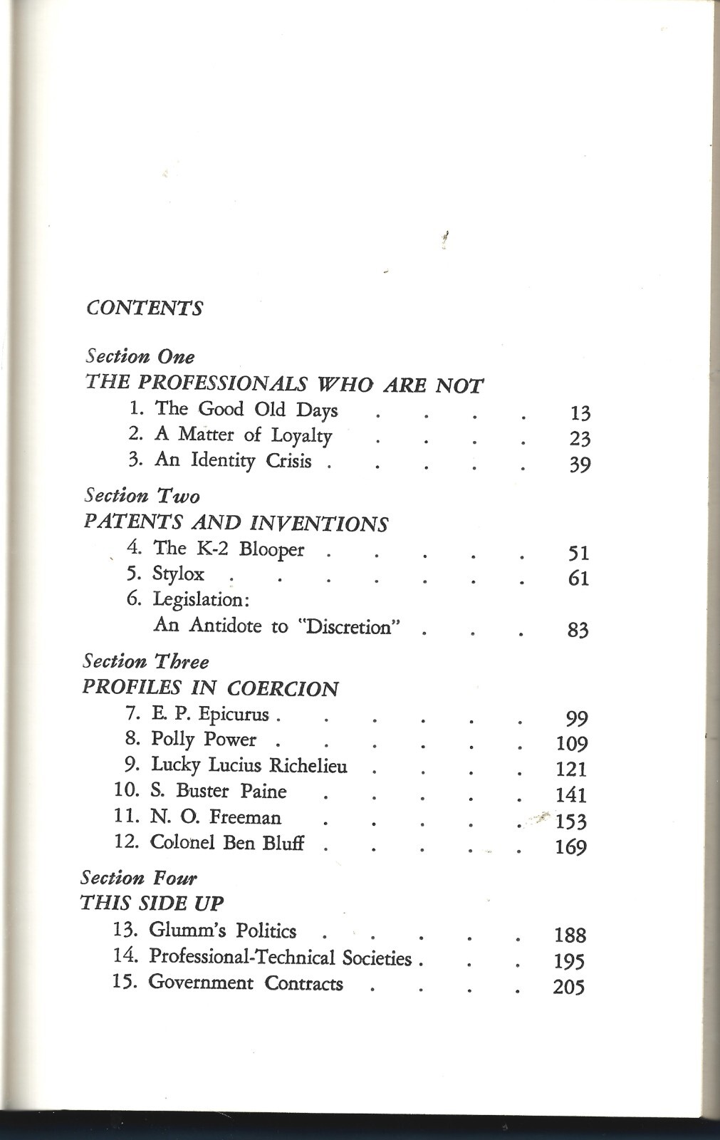 Professionals Who Are Not HB w/dj-Louis V. McIntire-1971-208 pages