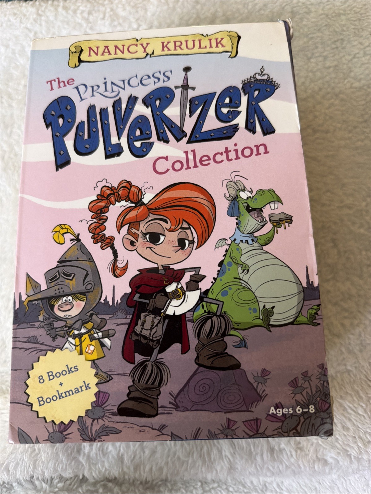 Nancy Krulik The Princess Pulverizer Collection 1-8 Books 8 Book Boxed Set