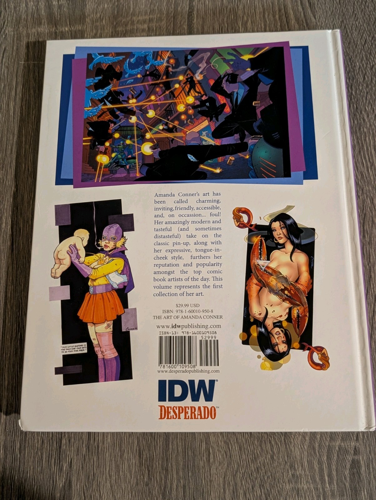 The Art of Amanda Conner Comic Book Artist 2012 IDW First 1st ed. Hardcover