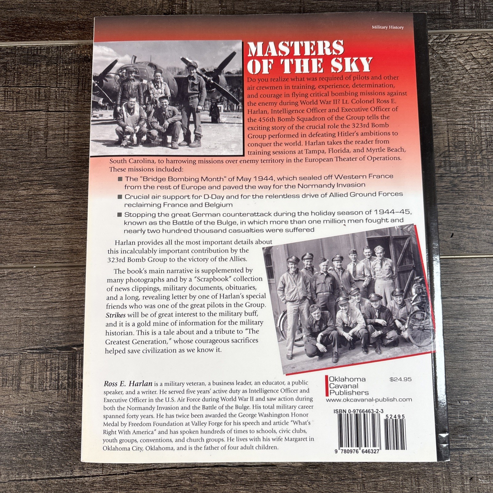 Strikes: 323rd Bomb Group in World War II – 1st Edition w/ Letter Of Endorsement