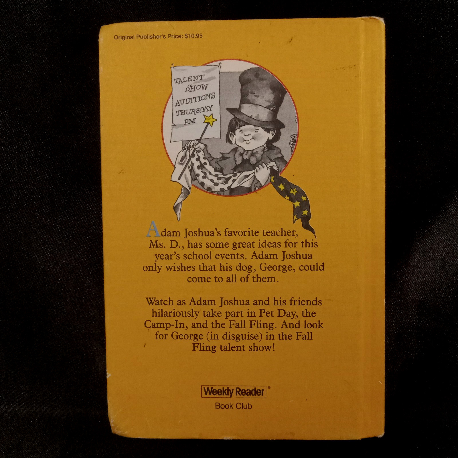 It’s Not Easy Being George: Adam Joshua Book Janice Lee Smith 1989 HarperCollins