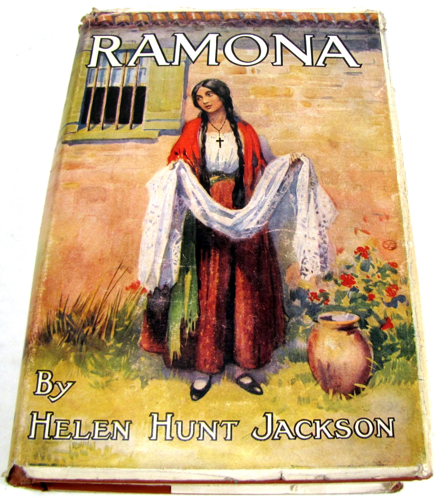 RAMONA by Helen Hunt Jackson 1934 Little Brown And Company Vintage Hardback w DJ
