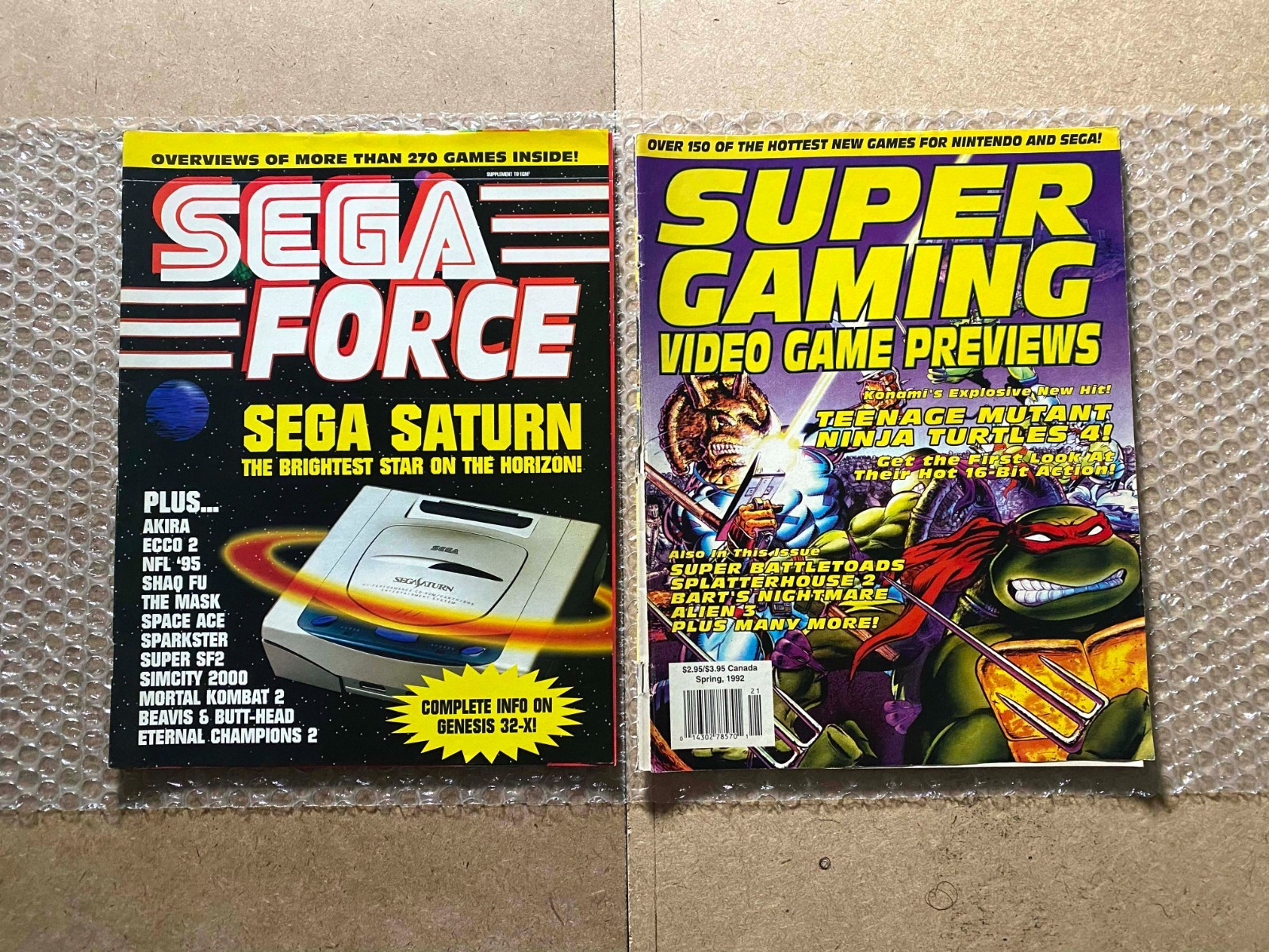 LOT OF EGM Supplements + Buyer’s Guides + Super Gaming + Sega Force (1989-1997)