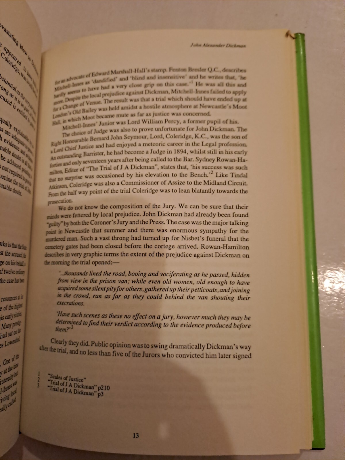 1995 WRONGLY HANGED MURDERERS 1st Edition HB BOOK 174 PAGES DICKMAN ROWLAND