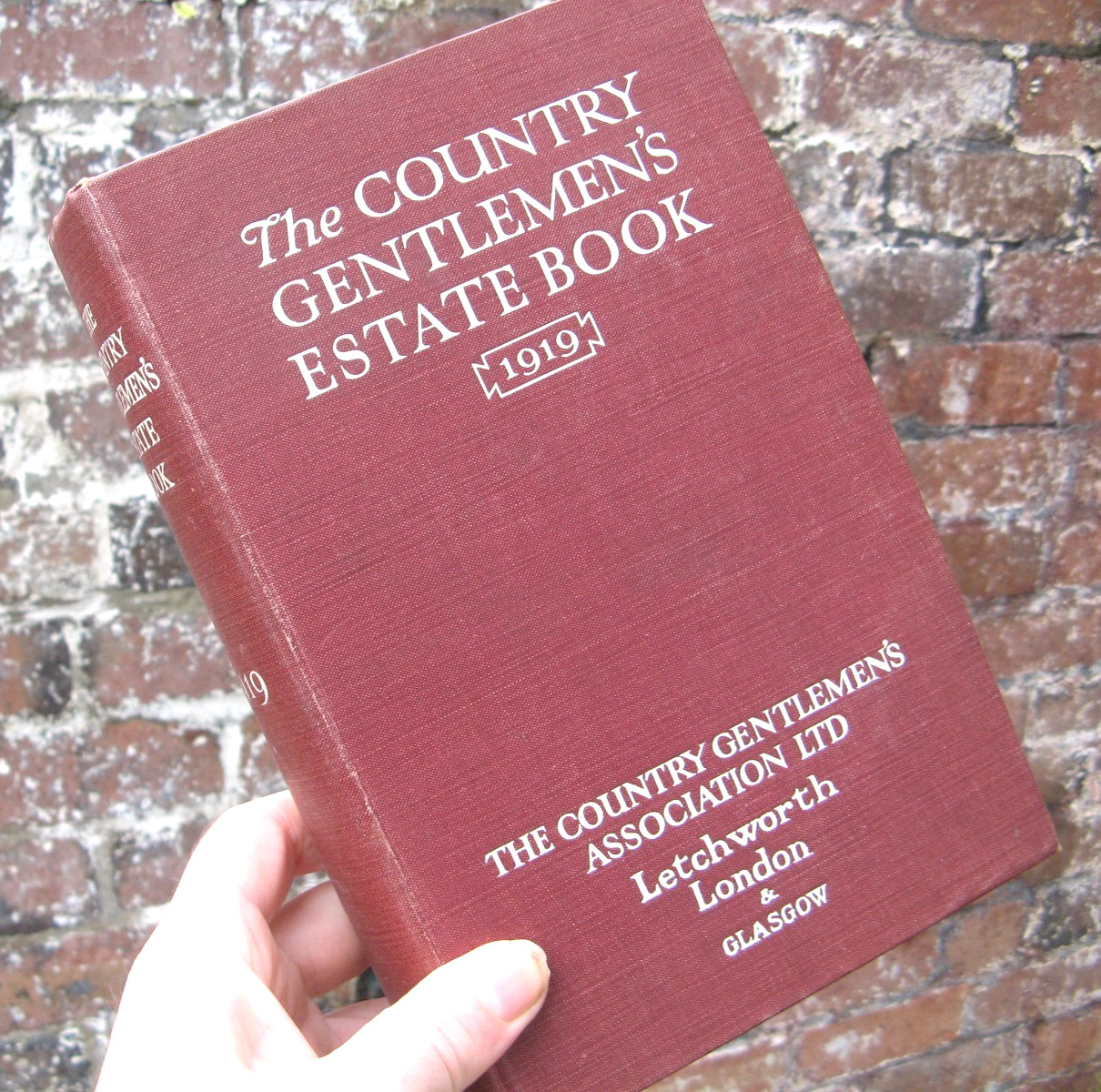 1919 The Country Gentlemen’s Estate Book