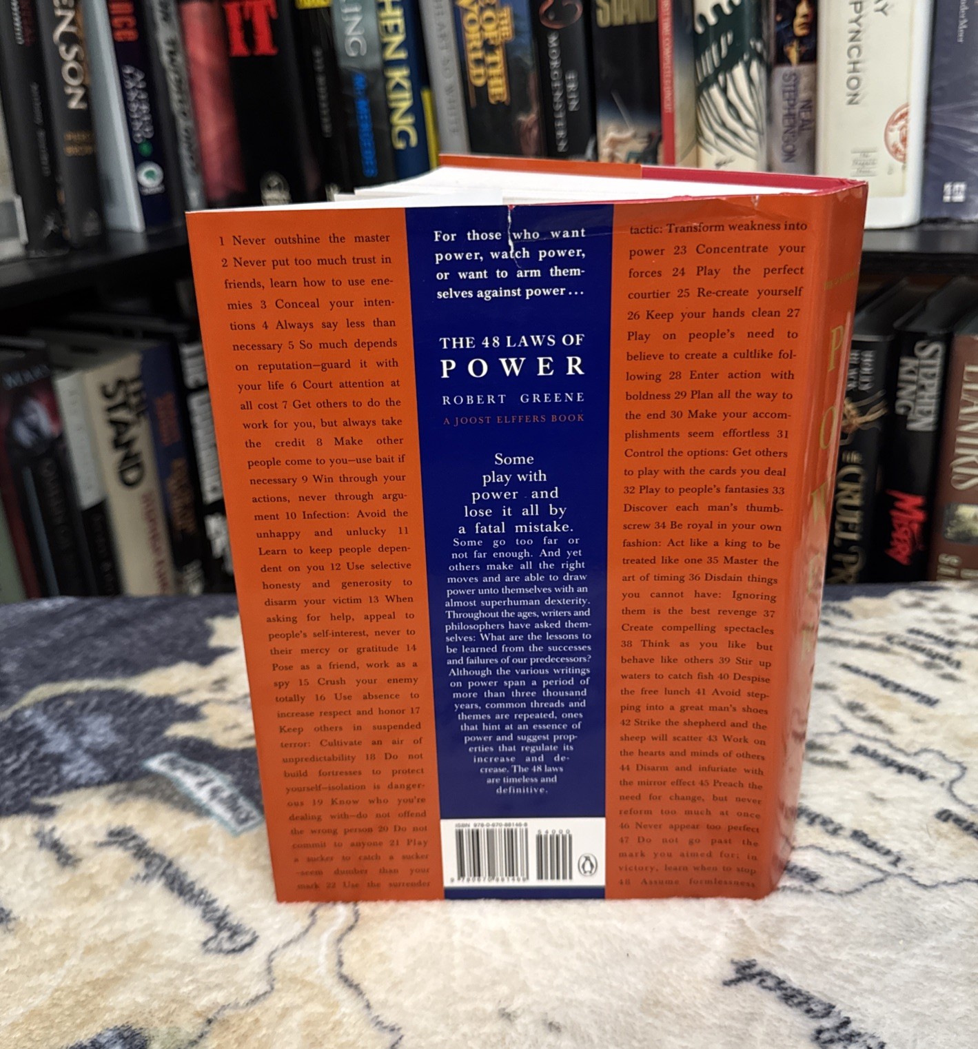 The 48 Laws Of Power — Robert Greene (Hardcover) First Edition/Late Print, VG