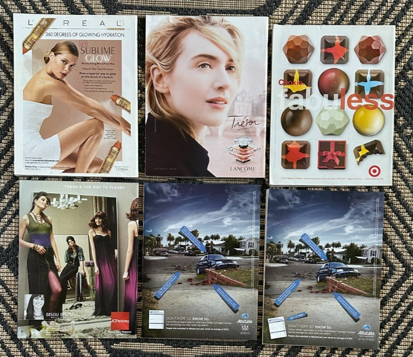 Vtg Y2K Lot of 6 US Weekly Magazines 2007 & 2008 Celebrity Gossip Fashion Party