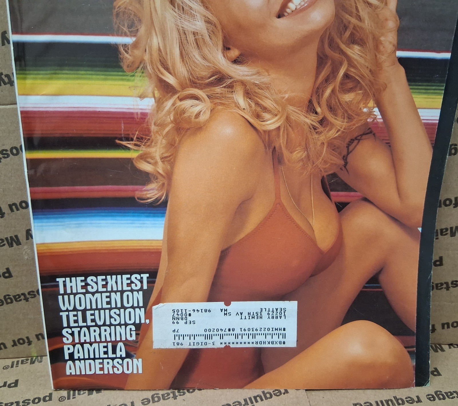 Details Magazine October 1998 Pamela Anderson Really Good Condition