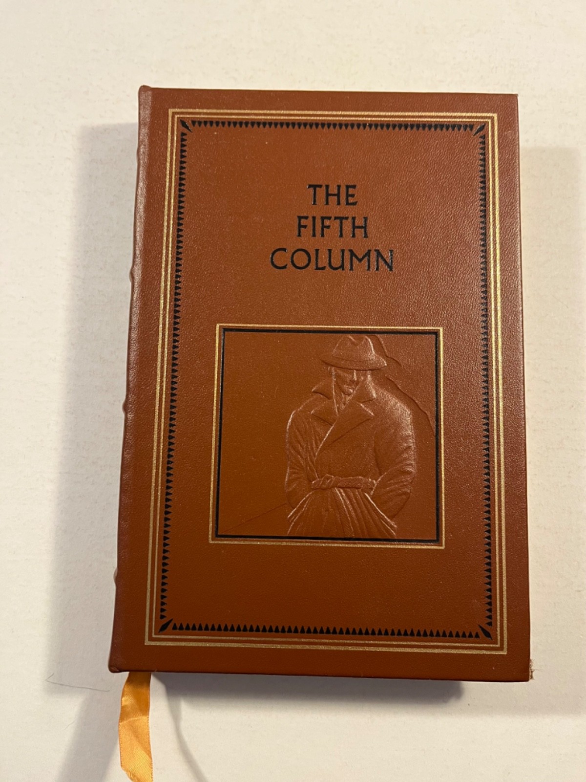 ‘The Fifth Column’ Ernest Hemingway Easton Press Leather 1990