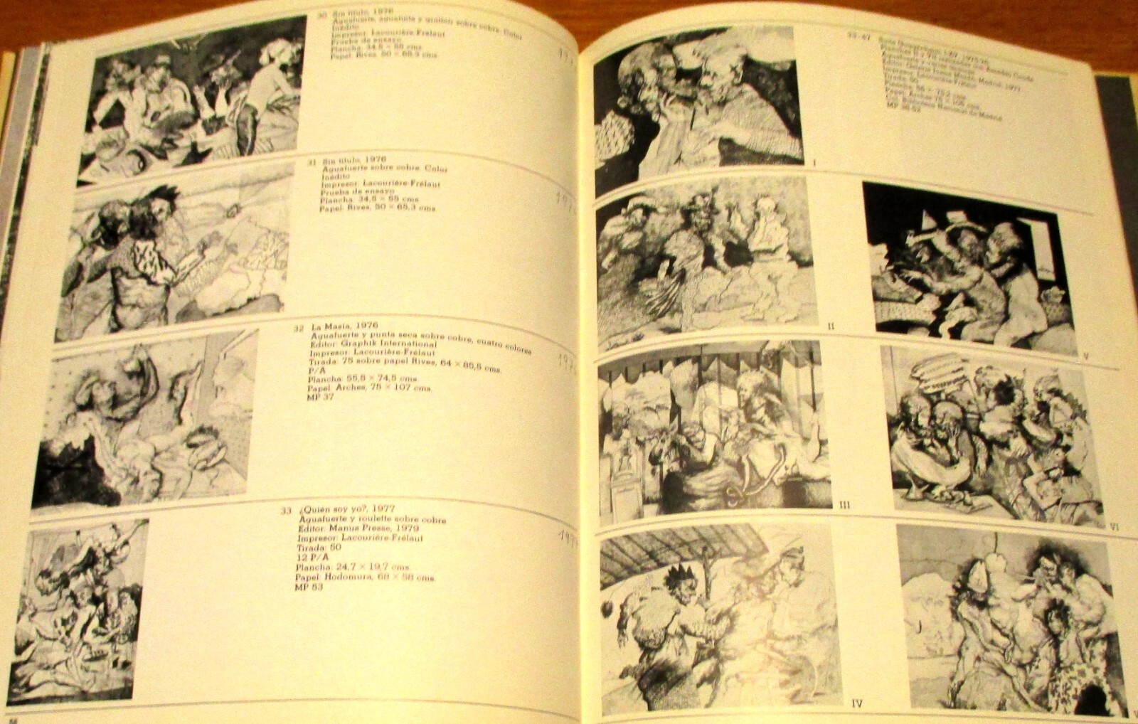 1984 Miguel Conde Obra Grafica Hardcover Art Book Spanish Edition 83 pages