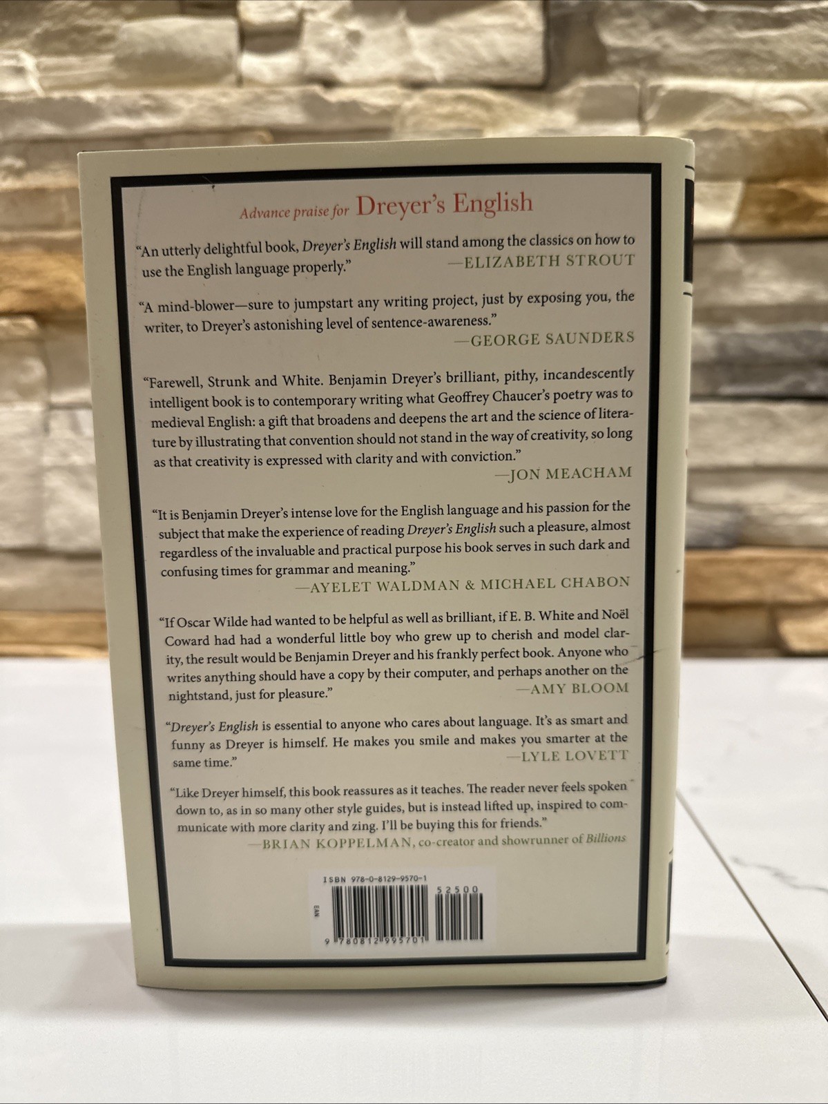 DREYER’S ENGLISH / BENJAMIN DREYER / 1ST EDITION 4TH PRINT HCDJ / STYLE GUIDE