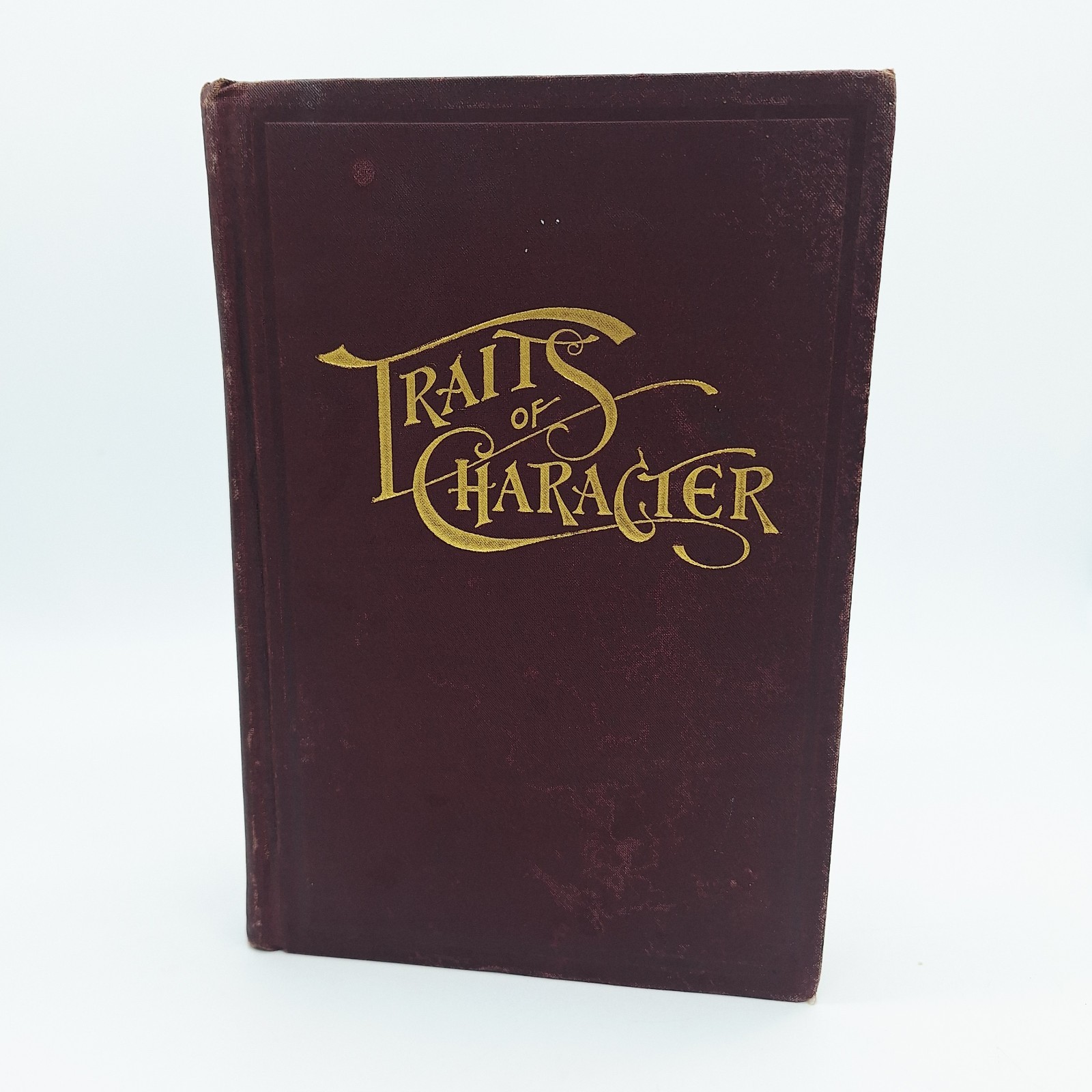 1898 «TRAITS OF CHARACTER» BOOK BY HENRY & E. L. KLETZING 371 PAGES
