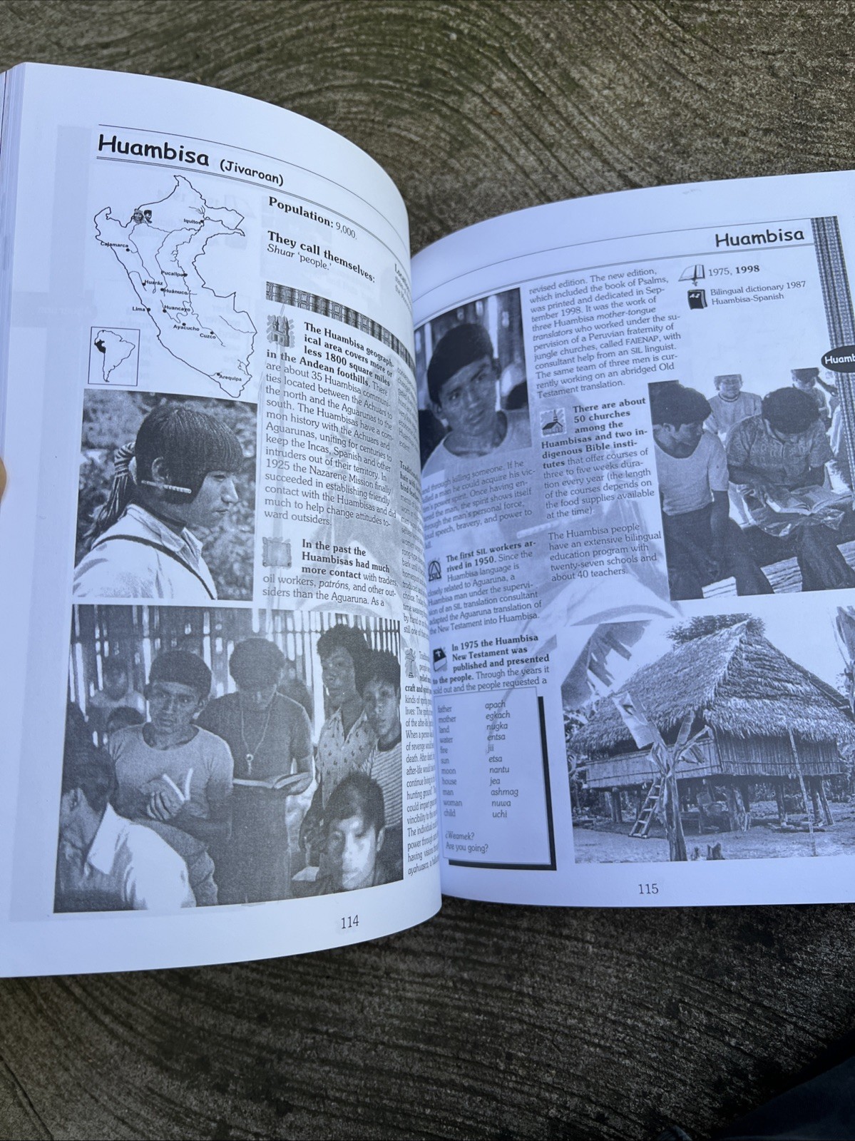 People of Peru: The Summer Institute of Linguistics 1999 Book First Edition