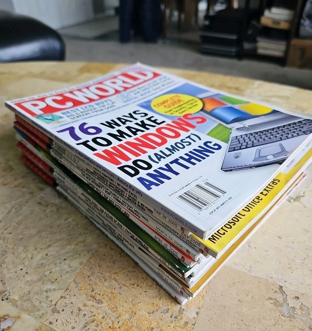 PC World Magazines Lot Of 17 2005 Good Condition APPLE COLLECTIBLES