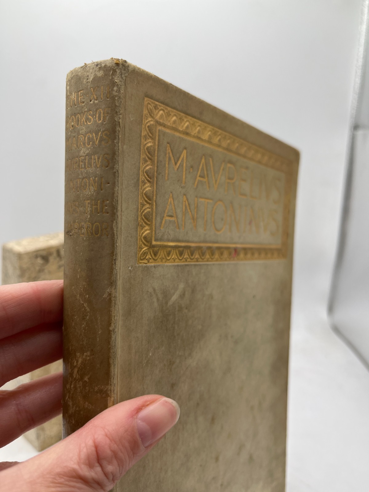 Marcus Aurelius Antoninus Emperor Limited Edition Full Vellum George Long