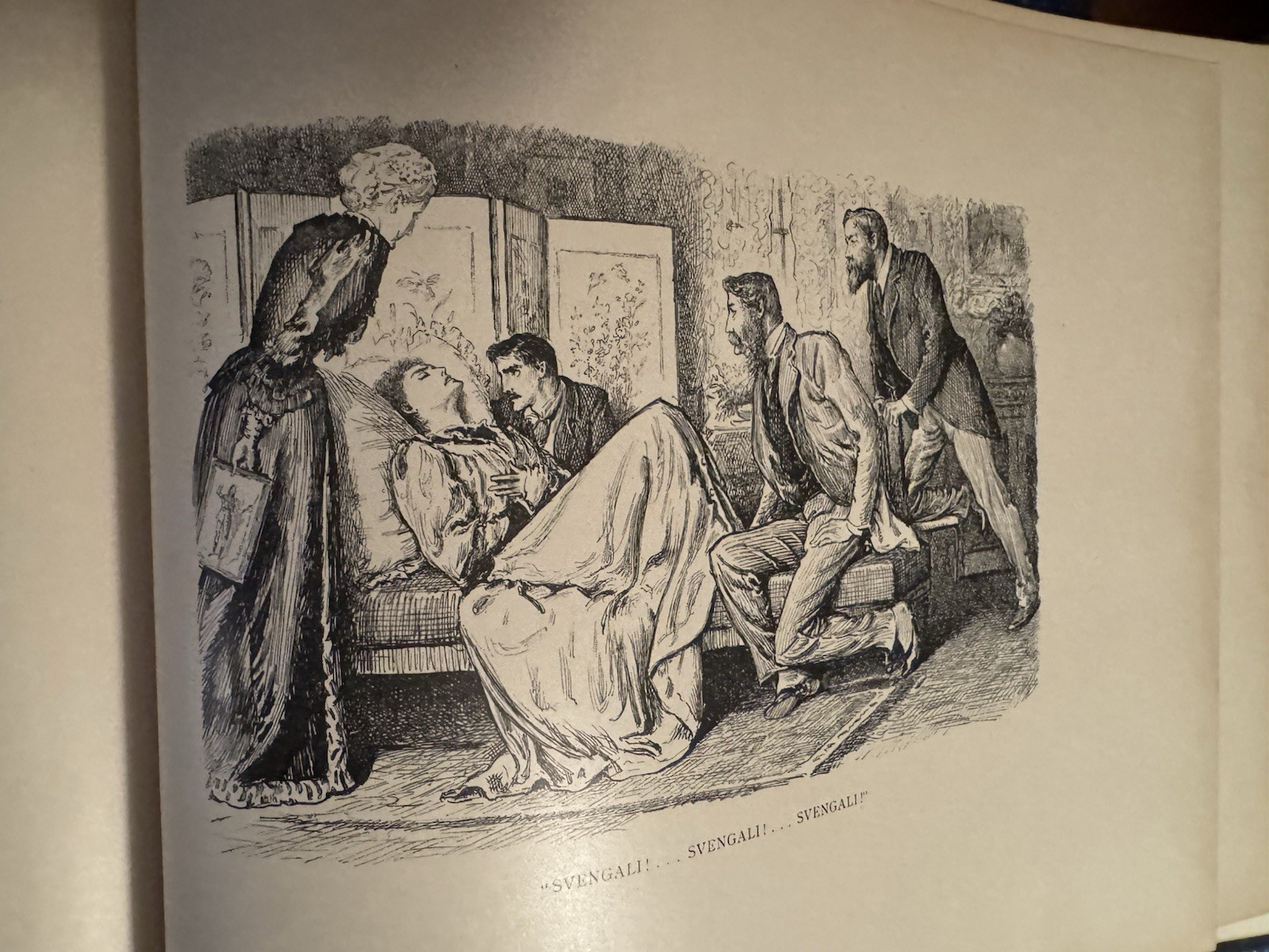 Antique Book-ART-«English Society» Sketches by George DuMaurier;1897; XL Piece