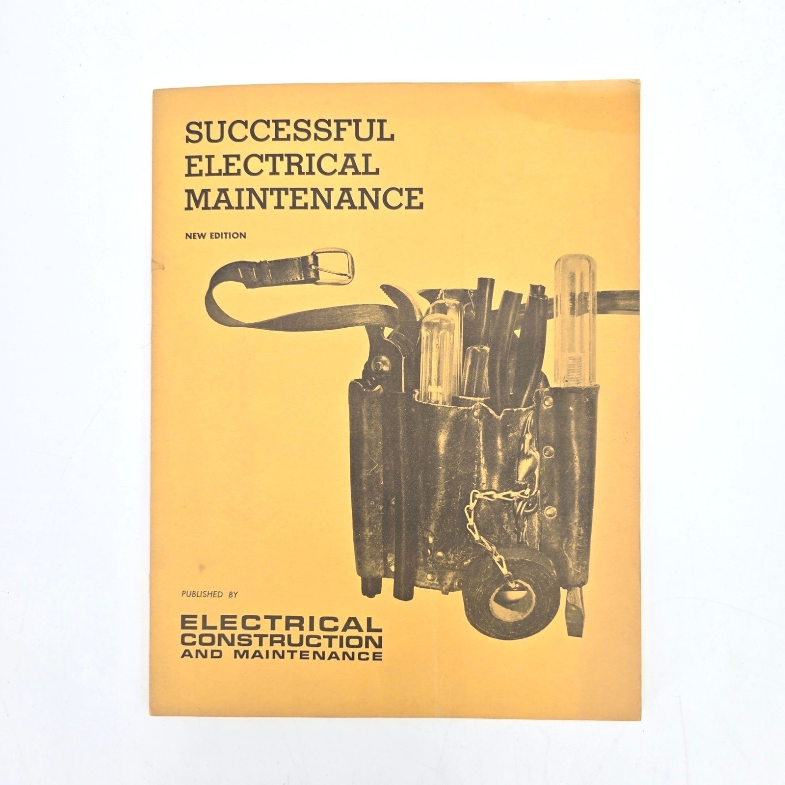 Vintage 1960s Plant Engineer’s Maintenance Manual + Electrical Maintenance Book