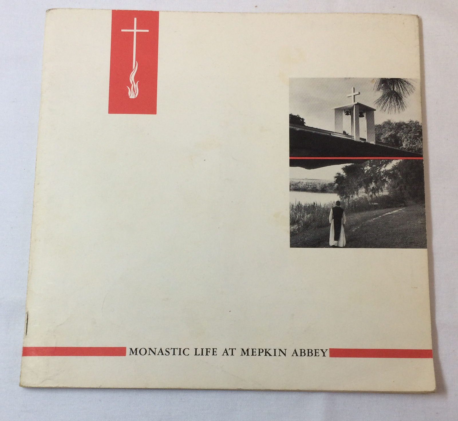 1966 book/booklet MONASTIC LIFE AT MEPKIN ALLEY ~ 8×8 inches ~ 32 pages