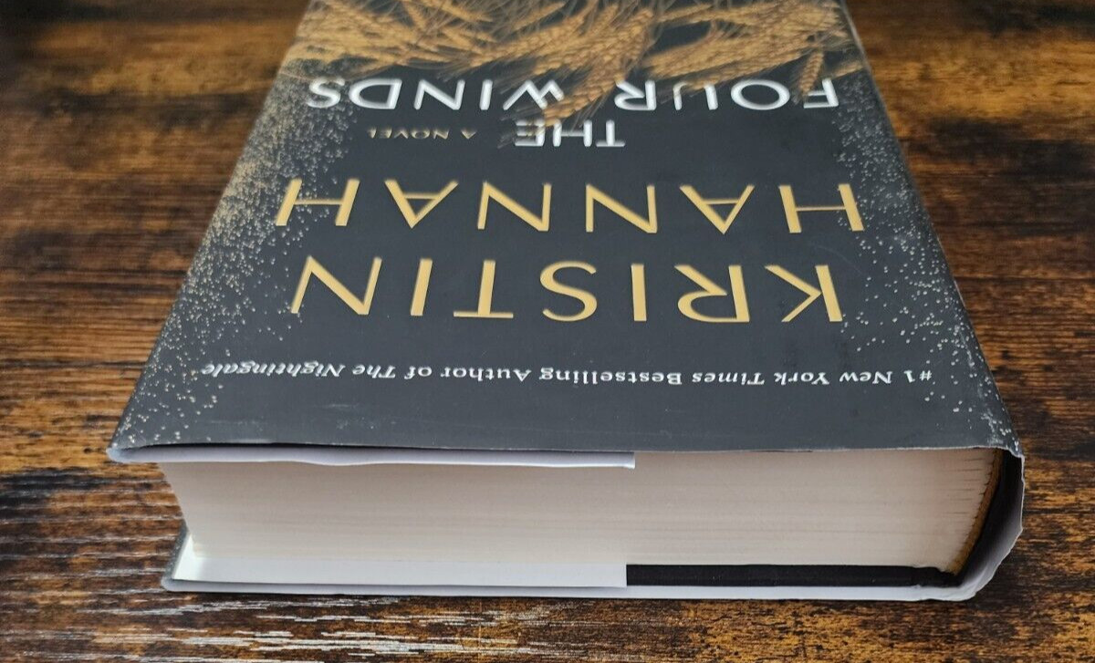 The Four Wins by Kristin Hannah(2021,Hardcover) 1st Edition Great Condition HCDJ