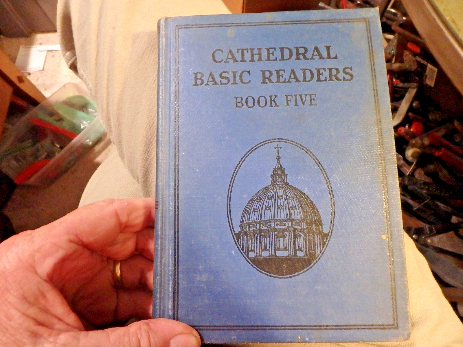 3T-1932 edition- CATHEDRAL basic Readers book 5 by O’Brien -448 pages v.good