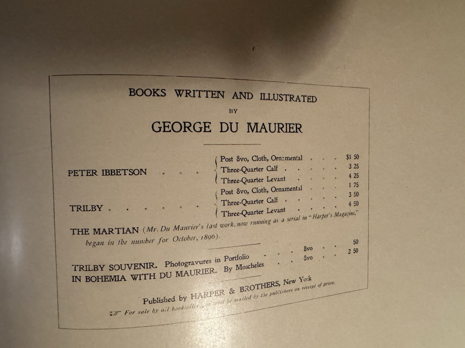 Antique Book-ART-«English Society» Sketches by George DuMaurier;1897; XL Piece