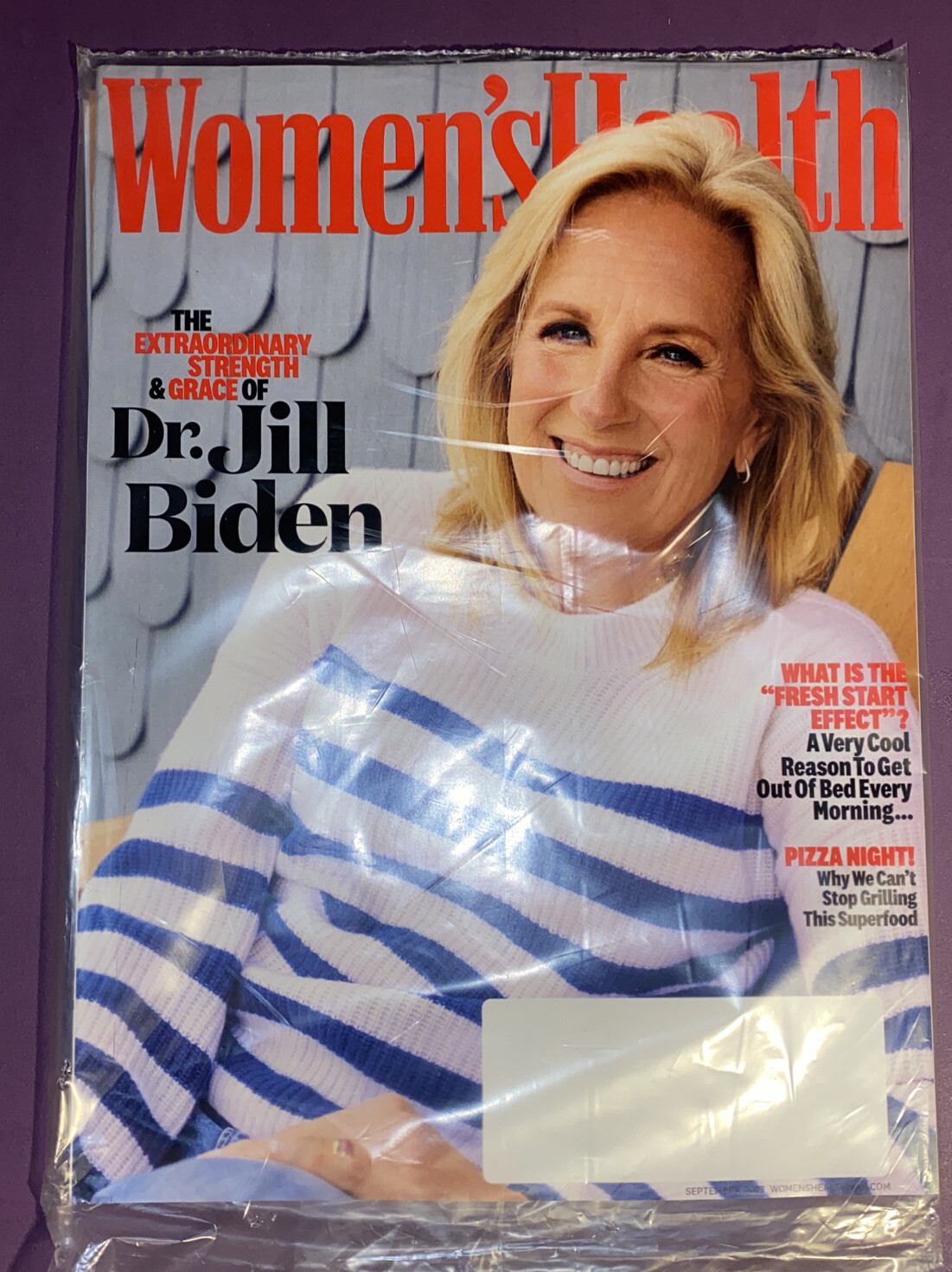 WOMEN’S HEALTH Magazine September 2023 with Dr. JILL BIDEN, BRAND NEW SEALED